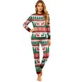 thumbnail image 4 of Lvotionpl 2026 Matching Family Christmas Pjs, Matching Christmas Pajamas Long Sleeve Top & Pants Set Matching Holiday Family Pajama Xmas Sets, 4 of 6