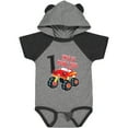 thumbnail image 3 of Inktastic Monster Truck How I Roll 1st Birthday Boys Baby Bodysuit, 3 of 5