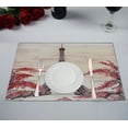 thumbnail image 1 of EREHome Napperon Tour Eiffel Paris 12x18 Pouces, Ensemble de 2, 1 of 1