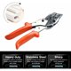 thumbnail image 5 of Tijeras de inglete con ángulo de 45°-135°, tijeras de canalización multifunción, herramienta de corte de un cuarto de círculo para cortar tuberías de PVC PPR PE, ramas, alambres., 5 of 5