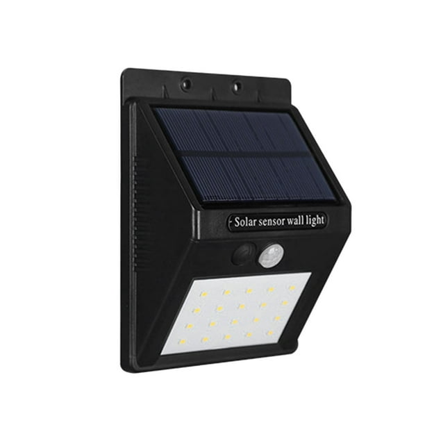 Applique Étanche pour Capteur Solaire 16 LED Lumière de Contrôle de Mouvement de Capteur de Lumière