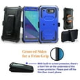 thumbnail image 1 of for Samsung Galaxy J7 V J7 PERX case Phone Case 360° Cover Screen Protector Clip Kick Stand Holster Hiking Shock Bumper Blue, 1 of 2