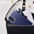 thumbnail image 7 of Compatible with Motorola Moto G 5G 2022 Case, 3 Layer Hybrid Hard PC Soft TPU Silicone Rugged Bumper Shockproof Anti Slip Protective Phone Cover for Motorola Moto G 5G 2022 6.5 inch, Darkblue, 7 of 7