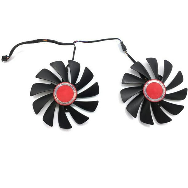Xfx 2pcs 95mm Fdc10u12s9 C Cf1010u12s Cooler Fan Replace For Xfx Amd Radeon Rx 580 590 Rx580 Rx590 Image Card Cooling Fan Walmart Com