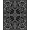 Black, Pattern 2, variant on ODIKA 2'x3' Machine Washable Non-Slip Area Rug, Enchanted Midnight Garden Flourish Damask Artistry Display High Traffic Rug, Black, 480602