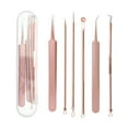 thumbnail image 1 of Unique Bargains 1 Set Professional Pimple Extractor Tool Set Rose Gold, 1 of 6