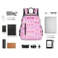 thumbnail image 6 of Balery Best Mom ever Lightweight Backpack for Men and Women - Durable and Water-Resistant, Ideal for School, Work, Travel, and Everyday Use, 6 of 9