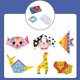 thumbnail image 3 of Kits de arte de papel de origami para niños, manualidades de arte de origami para niñas, niños, manualidades de papel, regalo para niños, regalos de Soledad Papel origami, 3 of 10