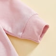 thumbnail image 7 of mgoYE Toddler Baby Girl Easter Outfit Embroidery Sweatshirt Pants Set Spring Fall Easter Clothes(Pink,18-24 Months), 7 of 7