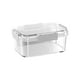 thumbnail image 2 of Xihbxyly Caja para Mantener La Frescura Del Refrigerador, Almacenamiento de Alimentos Que Ahorra Espacio, Diseño Apilable, Organizadores de Plástico Transparente, Organizador para La Despensa de La C, 2 of 7