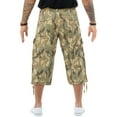 thumbnail image 2 of X RAY JEANS Mens Belted 18" Inseam Below Knee Long Cargo Shorts, Desert Camo, 54, 2 of 5