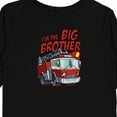 thumbnail image 4 of Inktastic Big Brother Fire Truck Boys Long Sleeve Toddler T-Shirt, 4 of 5
