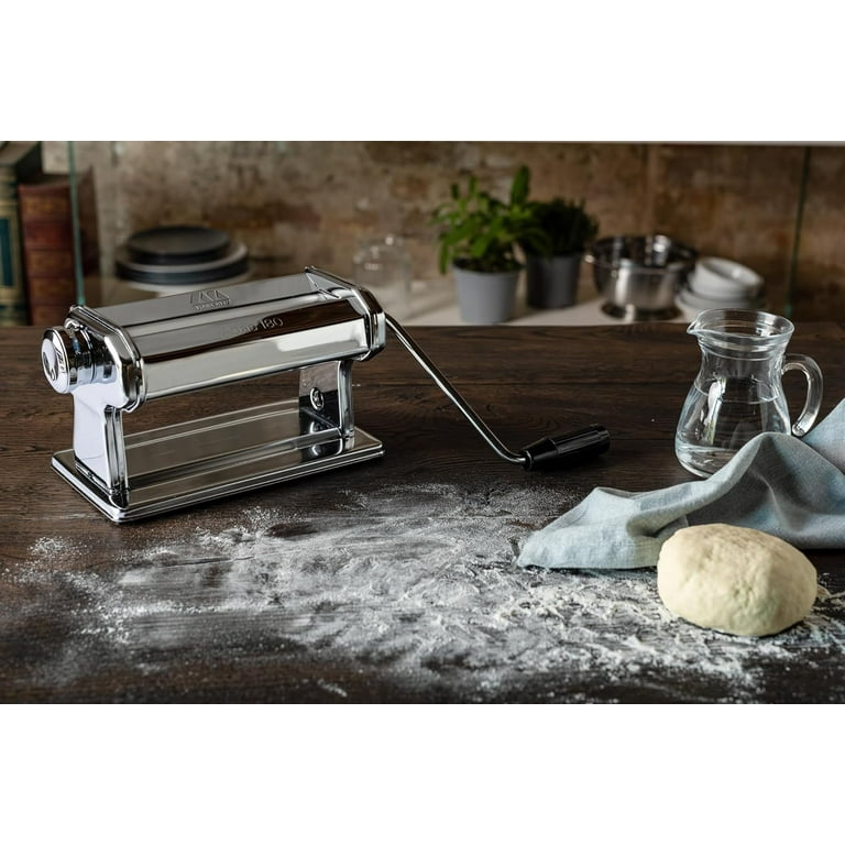 Marcato Atlas Made in Italy Pasta Roller, Stainless Steel Marcato Atlas Made in Italy Pasta Roller, Stainless Steel