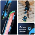 thumbnail image 4 of Funda Resistente a Golpes para Samsung Galaxy Tab S11, Funda Protectora de Silicona + Capa de PC con Rotación de 360°, Asa Cuadrada y Correa para el Hombro, Azul, para Galaxy Tab S11, 4 of 7