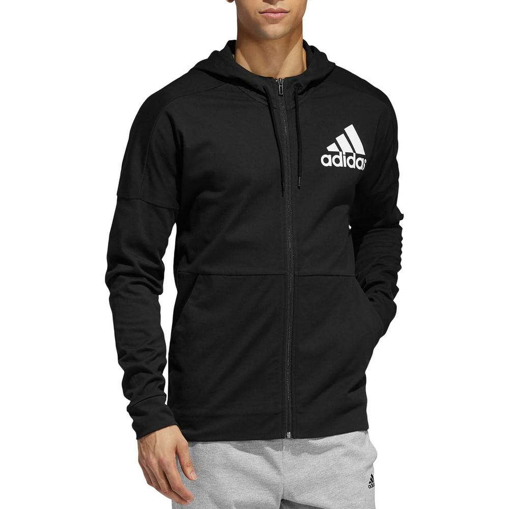 Adidas - adidas Men's Athletics Full Zip Hoodie - Walmart.com - Walmart.com