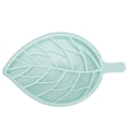 thumbnail image 3 of 3 Colors Leaf Shape Soap Holder Non Slip Soap Box Toilet Shower Tray Draining, 3 of 11