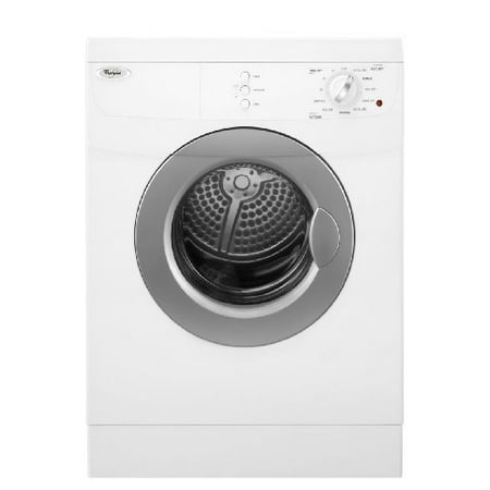 WHIRLPOOL 3.8 CU. FT. FRONT LOAD ELECTRIC DRYER, WHITE, 7 DRYING CYCLES