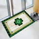 thumbnail image 5 of Ganfancp St. Patrick'S Day Felpudos de Bienvenida Alfombras para El Hogar Alfombra de Decoración Alfombra para El Salón Ofertas Flash 1 Alfombrilla, 5 of 7