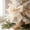 Beige-Free Size, variant on 29.5ft Linen Woven Ribbon, DIY Handmade Wreath Holiday Decoration Ribbon, Fabric Ribbon for Gift Wrapping Christmas Tree Table Setting Party Craft, Yellow