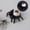 🔥 Orange_New, variant on YYV Halloween LED Pumpkin Light with Spider Back Explosion Eye Candle Effect for Party Mood Decoration and Spooky Table Centerpiece Accent