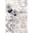 thumbnail image 5 of Pasargad Home Amadeus 6' x 6' Power-Loomed Ivory/Grey Rug, For Indoor Space and all Age of Group, 5 of 7
