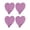 Purple, variant on Ongmies Storage Bag Clearance 4Pcs Wrought Iron Love Hook Self-Adhesive Punch-Free Stainless Steel Hook Heart-Shaped Hook Home Creative Decoration Home Decor Purple
