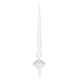 thumbnail image 1 of Vickerman M183311G 12 Po. Embout de Cupola Pailleté Blanc 3 par Sac, 1 of 3