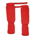 thumbnail image 3 of Espinilleras Protectores DYNWAVEMX Equipo de Protección para Entrenamiento de Boxeo Color Rojo L, 3 of 8