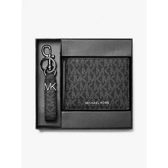 Michael Kors Set de Cartera y Llavero Original Caja de Regalo Elegante