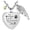 August, variant on Sturdy Stainless Steel Heart Wing Locket Necklace for Ashes or Perfumes Sentimental Keepsakes for Memories Daily Use