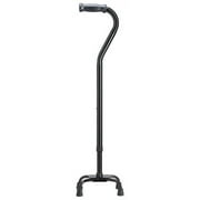 Quad Cane Small Steel Bariatric Quad 5 X 8 base heights adjusts from 29 1/2" - 38 1/2" this cane was designed to support 500 lbs