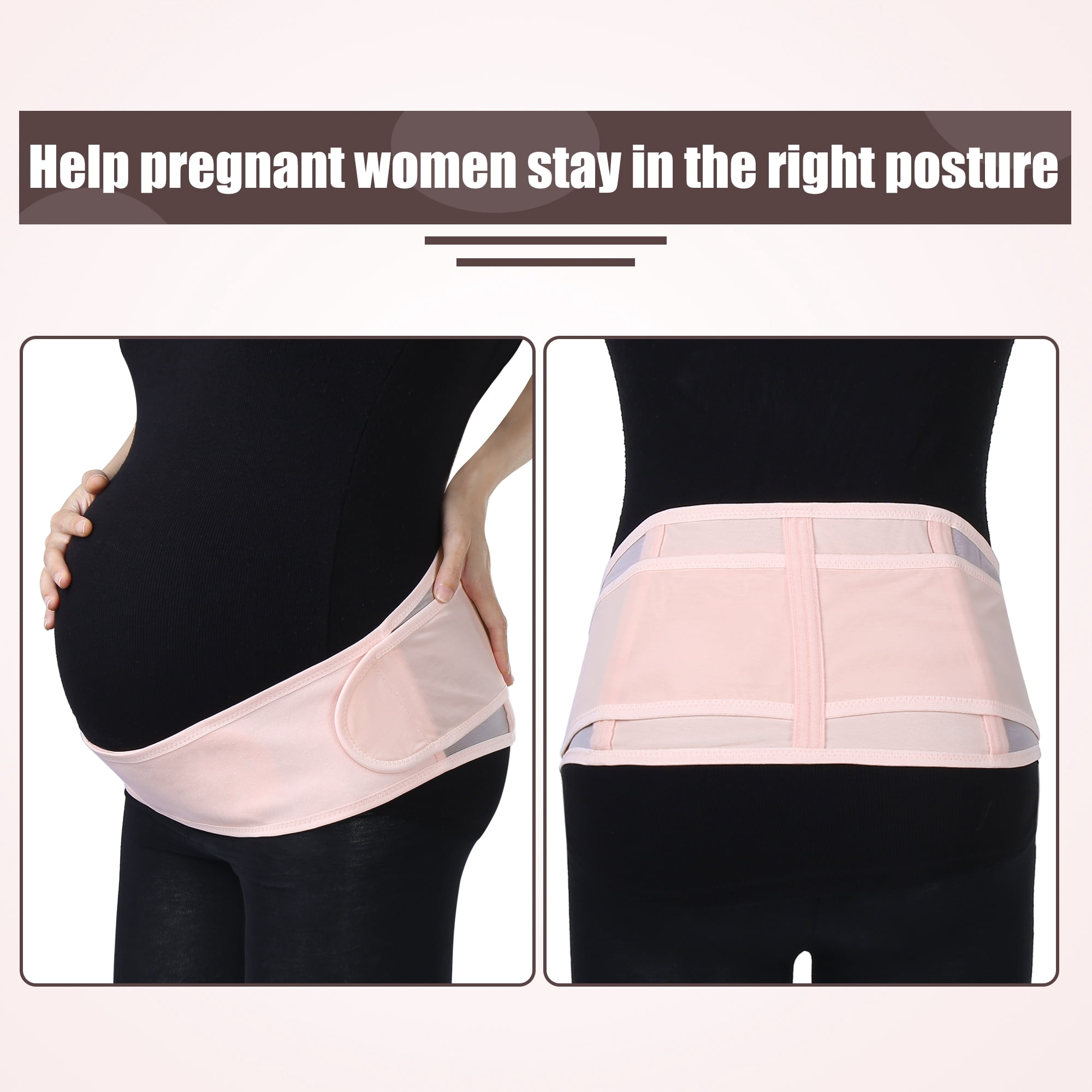 Unique Bargains Belly Bands for Pregnant Women Belly Abdomen Support