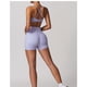 thumbnail image 3 of Conjuntos de entrenamiento for mujer, sujetador deportivo de 2 piezas, camiseta sin mangas, leggings de cintura alta, ropa deportiva for gimnasio y yoga, top de entrenamiento for mujer, 3 of 6