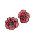 thumbnail image 2 of DAY OF THE DEAD-ROSE EARRINGS, 2 of 2