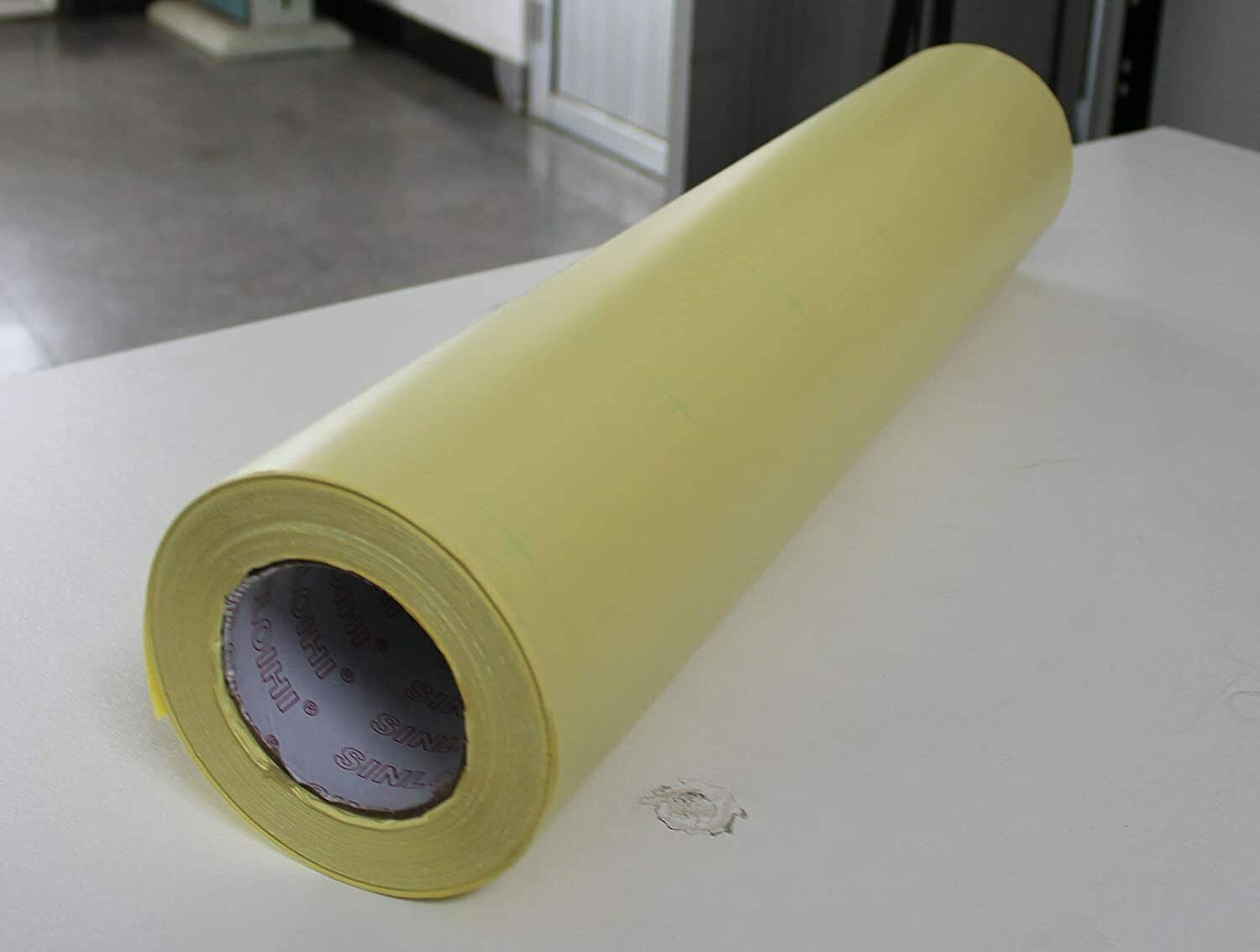 PreAsion 25"x164'(0.63x50m) 2mil Satin Matt Vinyl Cold Laminating Film