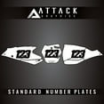 thumbnail image 2 of Attack Graphics Number Plate Backgrounds for GASGAS EX 250F 2021, 2 of 2