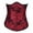 Red, variant on Kaemgyyd Corset Top for Women Vintage Renaissance Lace Print Corset Built-In Bra Strapless Overbust Shapewear Clubwear