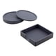 thumbnail image 1 of Posavasos de silicona para tazas, protectores de mesa para muebles, tapetes para café y té, todos Gris, 1 of 8