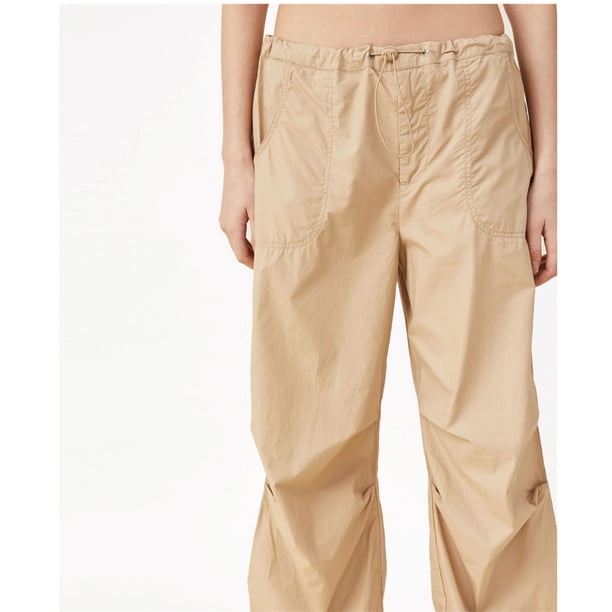 Cotton On Womens Jordan Toggle Cargo Jeans, beige, 6