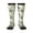 2 Black-1, variant on Vintage Animals Palm Tree Print Contrast Color Stockings, Elastic Sports Socks Warm Socks Clothing Accessories, Adult Unisex