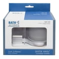 thumbnail image 2 of Portavasos Aluminio Bath Accents Plata 10.3X13.2X6.5 Cm, 2 of 3