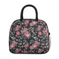 thumbnail image 2 of Womens Pioneer Flower Floral Print Pattern Lunch Box for Work,Insulated Lunch Bag for Women,Loncheras Para Mujer,Leakproof Adult Lunch Bag for Work,Beach,Travel,Picnic,Camping, 2 of 7