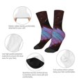 thumbnail image 3 of Naloa Wings Of A Butterfly Kids Socks Unisex Kids and Toddlers' Crew Socks, ,1 Pairs, 3 of 5