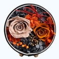 thumbnail image 2 of Rosas preservadas hechas a mano en caja de terciopelo | Flores naturales de larga duración para la decoración del hogar | Regalo de aniversario, cumpleaños y Día de la Madre para mujeres, 2 of 6