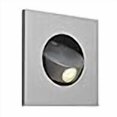 thumbnail image 2 of LUMINTURS 3W LED Wall Recessed Step Stair Lighting Bedside Reading Light Fixture Hidden On/Off Switch Adjustable Warm White Silver Square, 2 of 4