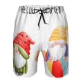 thumbnail image 3 of Balery Summer Gnome Traje de Baño Estilo Hawaiano para Hombre, Shorts de Secado Rápido con Bolsillos-Medium, 3 of 6
