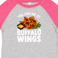 thumbnail image 4 of Inktastic Buffalo Wings Game Day Snack Boys or Girls Toddler T-Shirt, 4 of 5