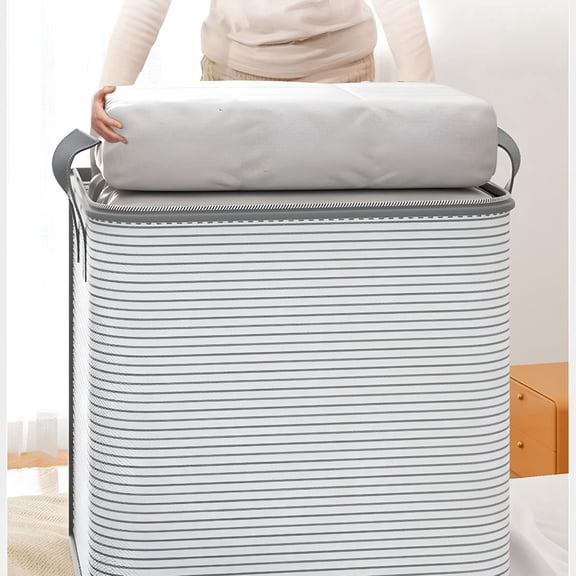 XIBUFE Extra Large Breathable Fabric Storage Bins For Dorm Closet Storage Bins For Clothes