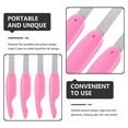Musatteng Curved Nail File 100/180 Grit Electric Toenail File for 8pcs Metal Folding Nail File