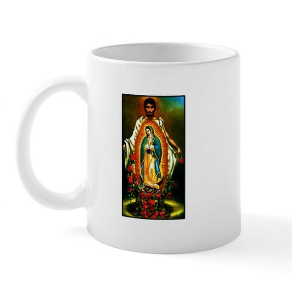 CafePress - Juan Diego Guadalupe Mug - 11 oz Ceramic Mug - Novelty Coffee Tea Cup
